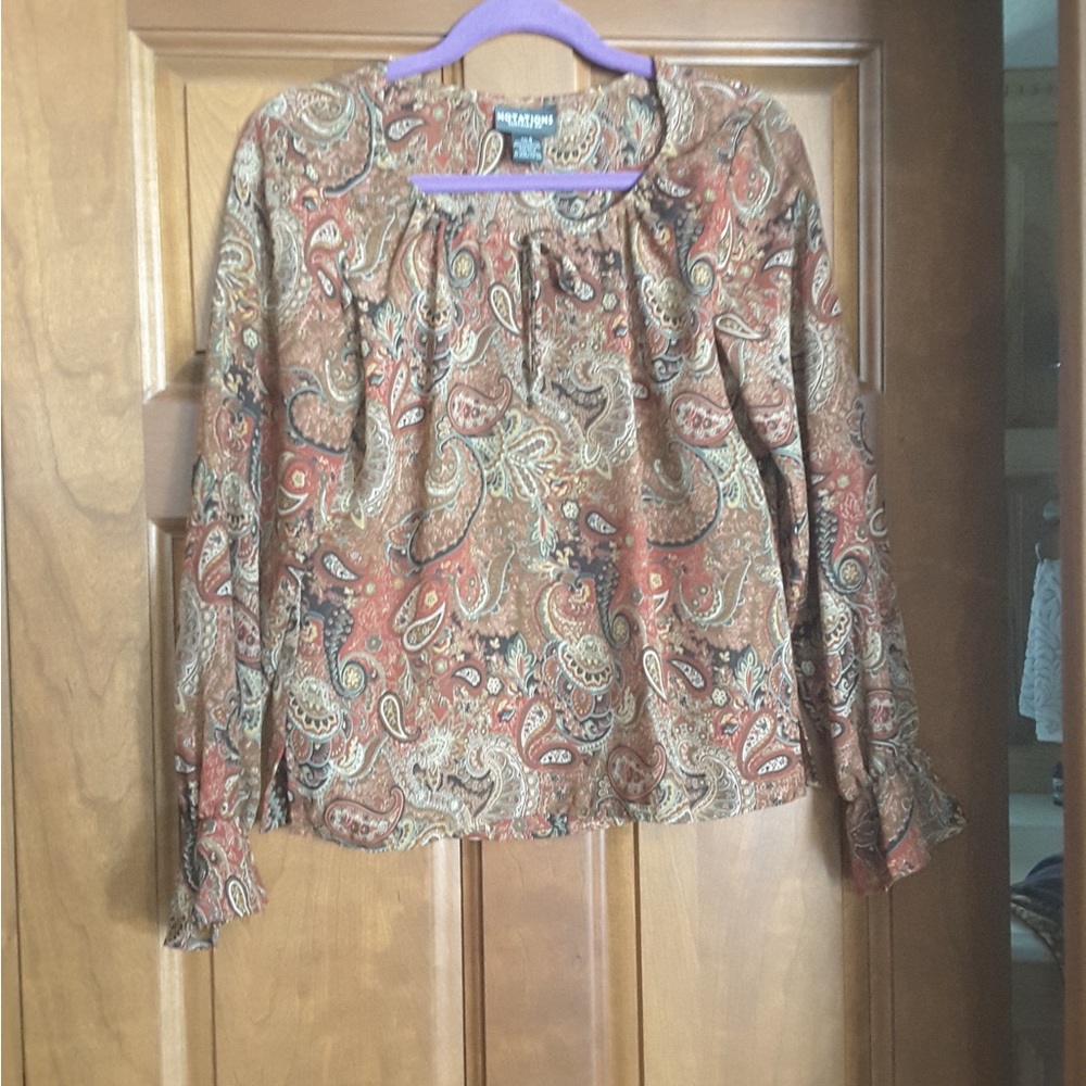 PAISLEY BLOUSE